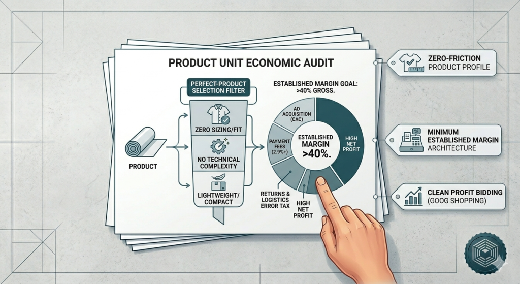 Ecommerce Margin Engineering: How to Calculate Unit Economics for a High-Profit System Architecture